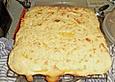 Pfirsich - Mascarpone - Kuchen mit Streuseln