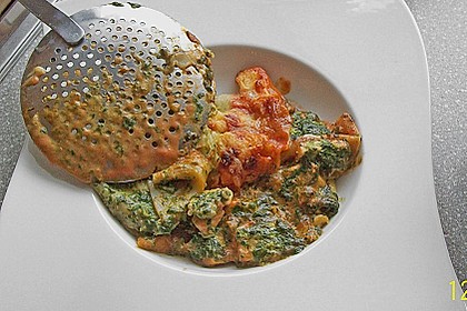 Lachs - Lasagne mit Spinat 28