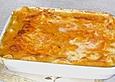 Lachs - Lasagne mit Spinat