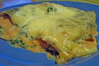 Lachs - Lasagne mit Spinat 33