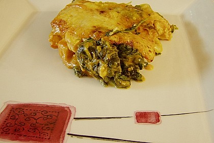 Lachs - Lasagne mit Spinat 36
