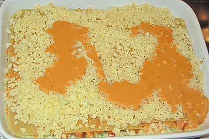 Lachs - Lasagne mit Spinat 7