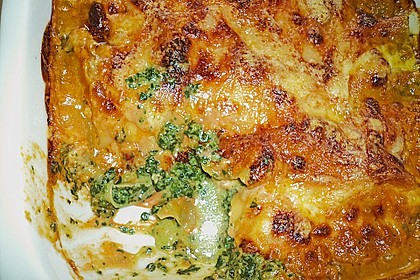 Lachs - Lasagne mit Spinat 43