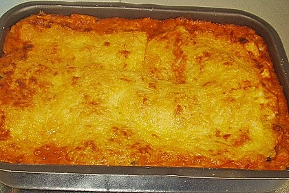 Lachs - Lasagne mit Spinat 44