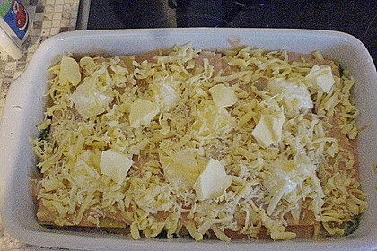 Lachs - Lasagne mit Spinat 49