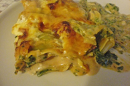 Lachs - Lasagne mit Spinat 51