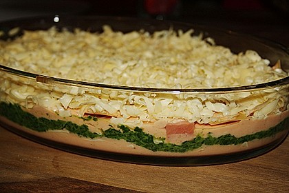 Lachs - Lasagne mit Spinat 55