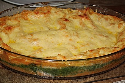 Lachs - Lasagne mit Spinat 56
