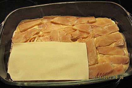Lachs - Lasagne mit Spinat 60