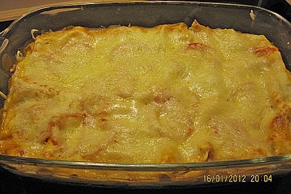 Lachs - Lasagne mit Spinat 61