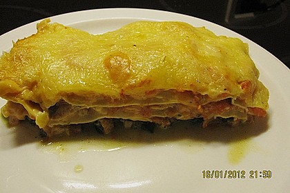 Lachs - Lasagne mit Spinat 62
