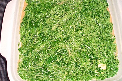 Lachs - Lasagne mit Spinat 71