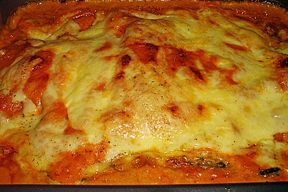 Lachs - Lasagne mit Spinat 75