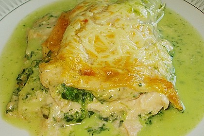 Lachs - Lasagne mit Spinat 24