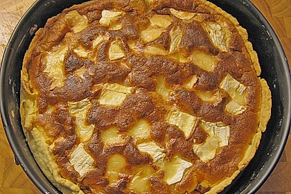 K&uuml;rbis - Ziegenk&auml;se - Quiche 2