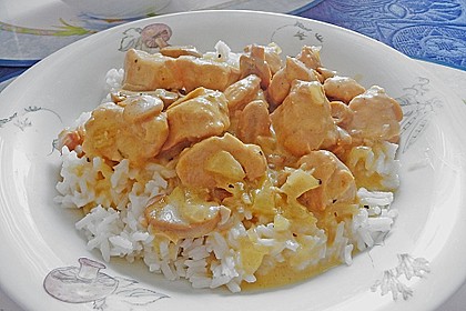 Putengeschnetzeltes mit Orangenhonig 1