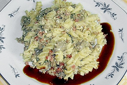 Nudeln mit Hackfleisch