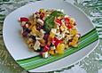 Mozzarellasalat mit Paprika