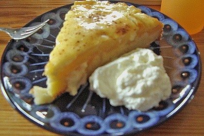 Apfelkuchen mit Pudding 19