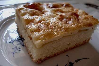 Apfelkuchen mit Pudding 11