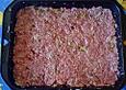 Amerikanischer Bacon - K&auml;se - Hackbraten