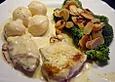 Schweinefilet mit Schinken und K&auml;se