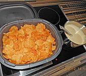 Brokkoli - Huhn mit Kartoffelchips (Bild)