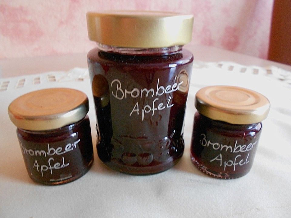 Brombeer - Apfel - Konfitüre (Rezept mit Bild) von Kokoskuchen ...