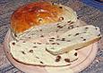 Rosinenbrot mit Kokosmilch