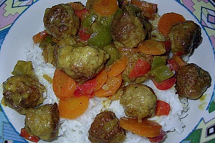 Curry - Bällchen 8