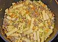 Curryrahm - Nudeln mit Hackfleisch