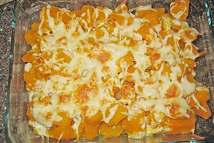 K&uuml;rbis - Nockerl &uuml;berbacken 5