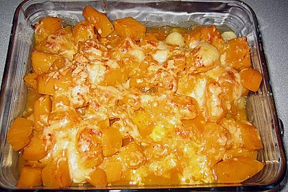 K&uuml;rbis - Nockerl &uuml;berbacken 8