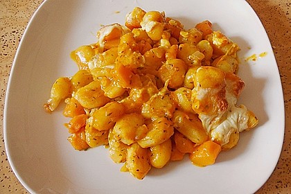 K&uuml;rbis - Nockerl &uuml;berbacken 9