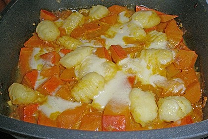 K&uuml;rbis - Nockerl &uuml;berbacken 10