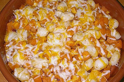 K&uuml;rbis - Nockerl &uuml;berbacken 2
