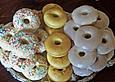 Donuts f&uuml;r die Blechform