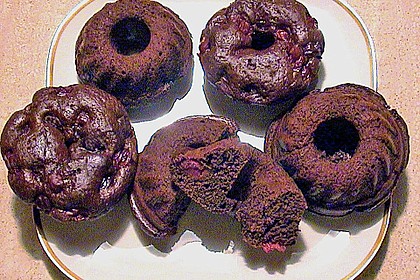 Schneller Blechkuchen Schoko - Kirsch 4