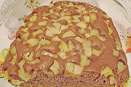 Schneller Blechkuchen Schoko - Kirsch 9