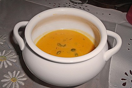 Zwiebel - K&uuml;rbis - Suppe 1