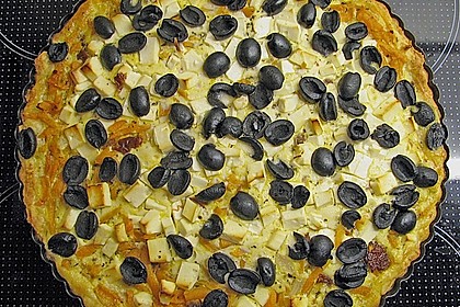 K&uuml;rbistarte mit Schafsk&auml;se 3