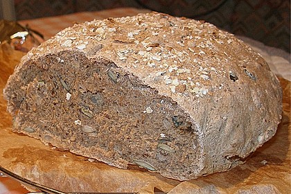Weizen - Vollkorn - Brot mit Hefe 2