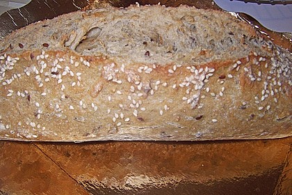 Weizen - Vollkorn - Brot mit Hefe 7