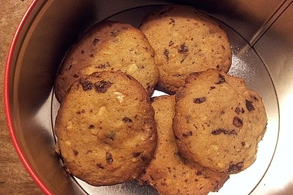 Cookies mit weißer und dunkler Schokolade und Nüssen (aus den USA) 6