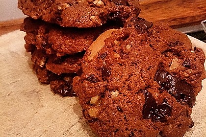 Cookies mit weißer und dunkler Schokolade und Nüssen (aus den USA) 5