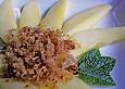 Mango mit Kokoskrokant