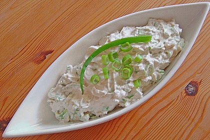 Frischk&auml;se - Dip mit Fr&uuml;hlingszwiebeln 1