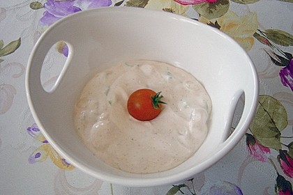 Frischk&auml;se - Dip mit Fr&uuml;hlingszwiebeln 2
