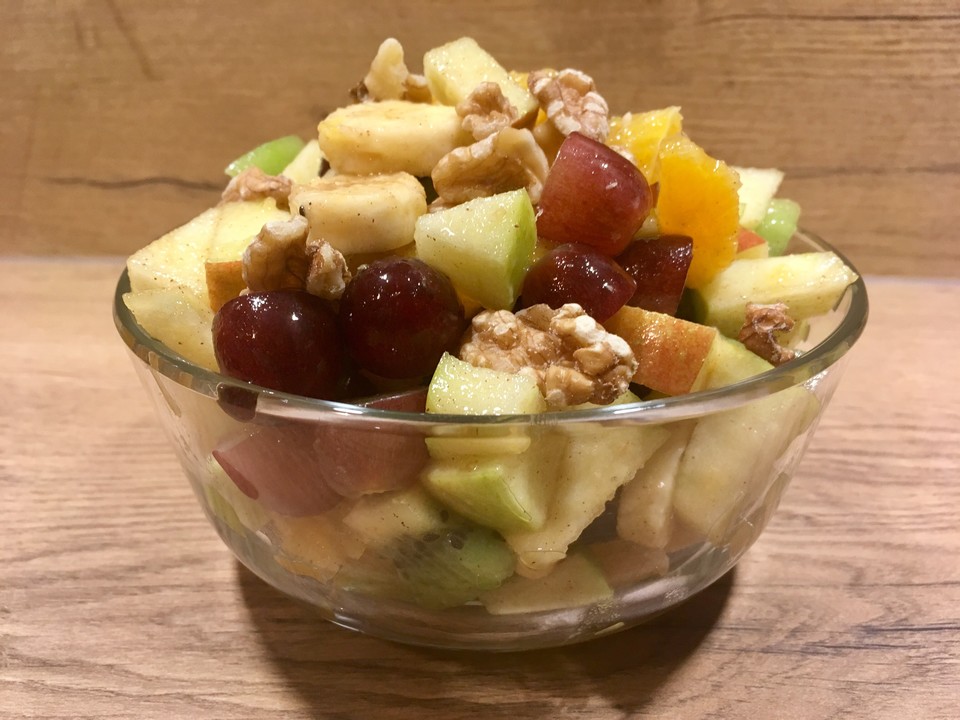 Weihnachtlicher Obstsalat (Rezept mit Bild) von bommelchen Chefkoch.de