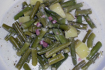 Gr&uuml;ne Bohnensuppe